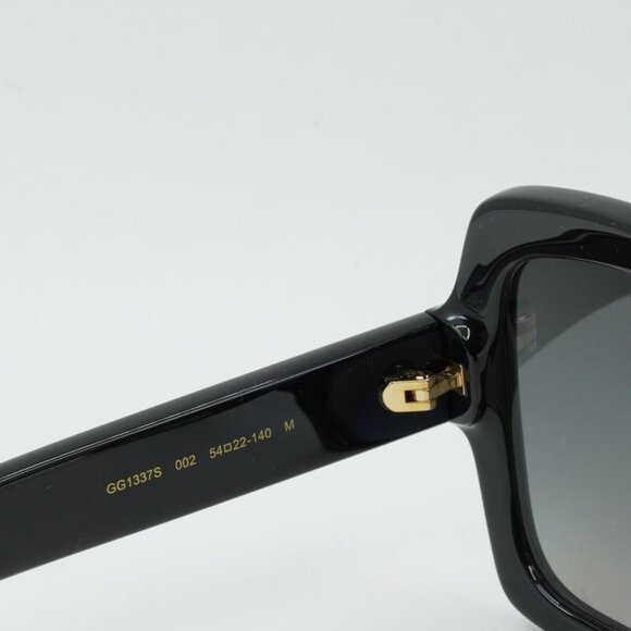 ?️ New Gucci GG1337S 002 Sunglasses - Black Frame, Grey Polarized Lenses main image 9